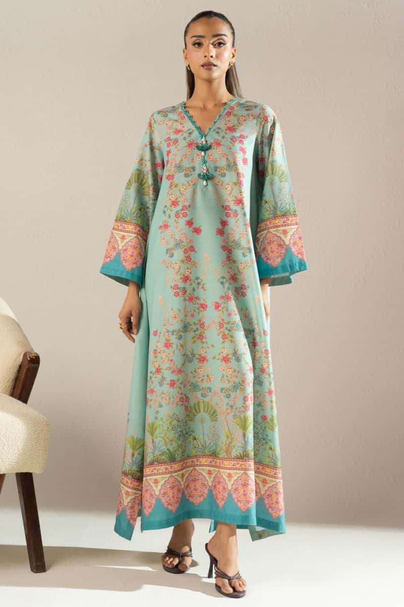 Printed Poly Khaddar Ready-to-Wear Suit