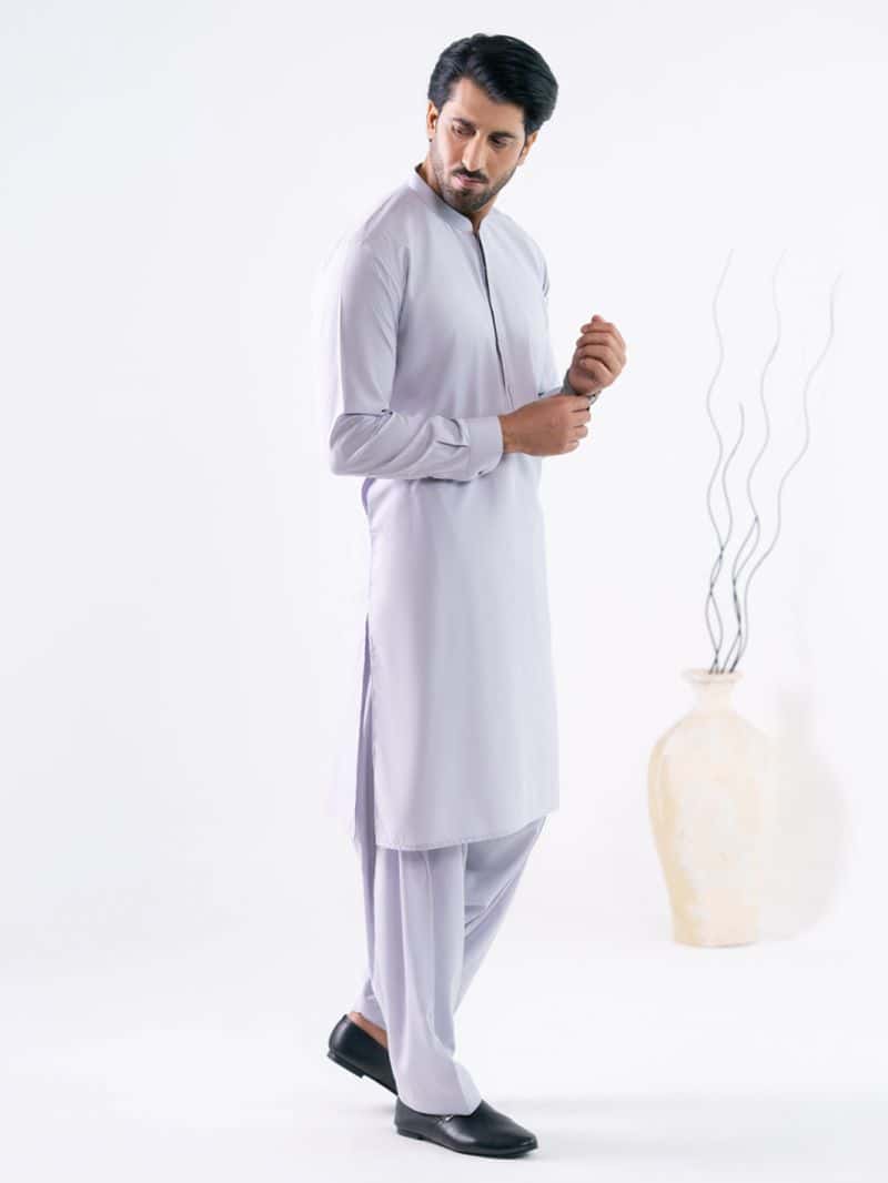 Lilac Cut & Sew Kameez Shalwar