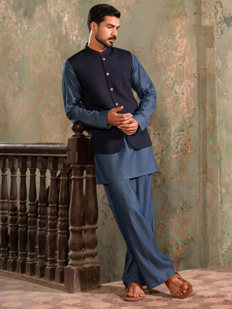Midnight Blue Waistcoat