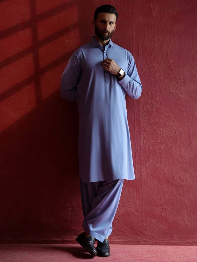 Lilac Kameez Shalwar