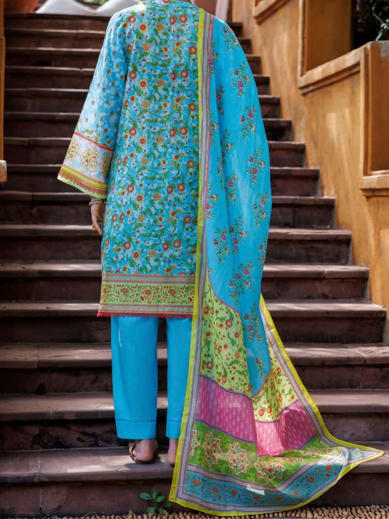 Ferozi Lawn 3 Piece Stitched - alternate view