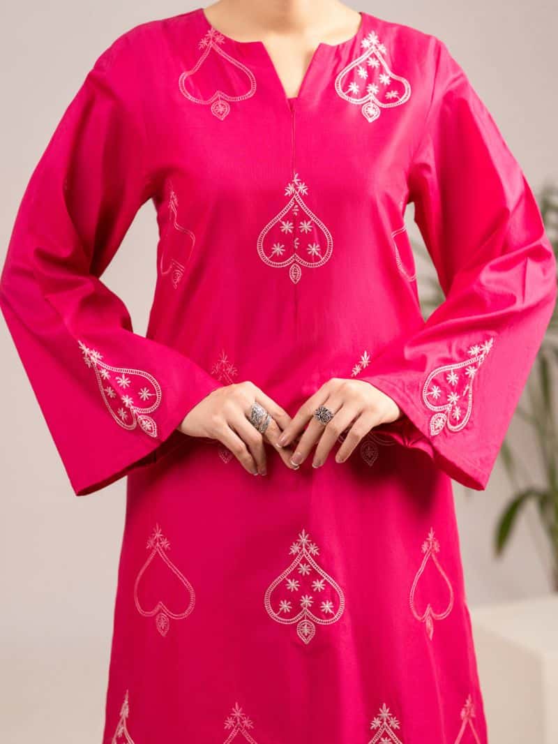 Fuchsia Lawn Co-Ord Set - alternate view