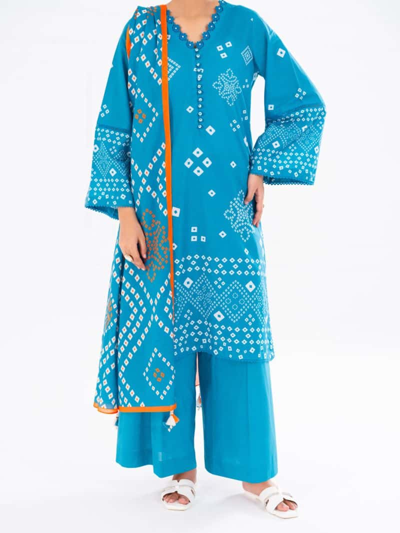 Ferozi Cambric 2Pc Unstitched