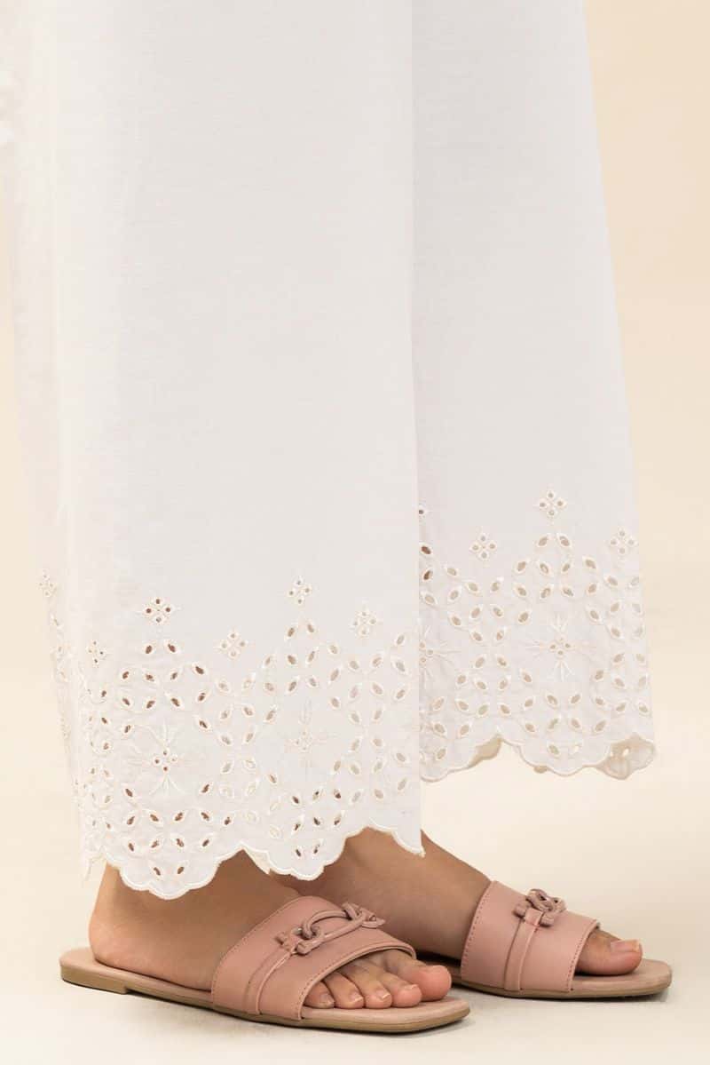 EMBROIDERED CULOTTE PANTS - alternate view