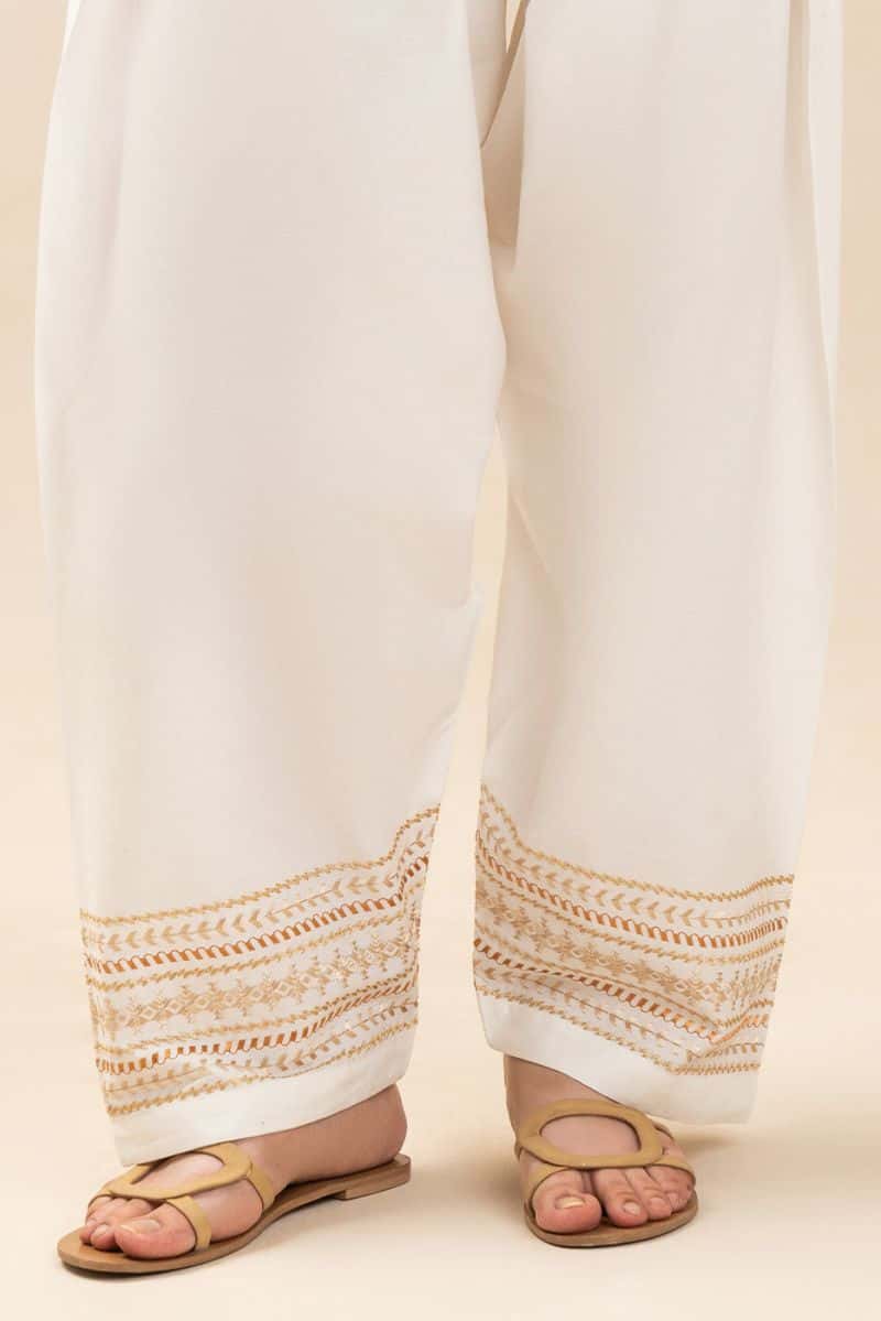 EMBROIDERED SHALWAR - alternate view