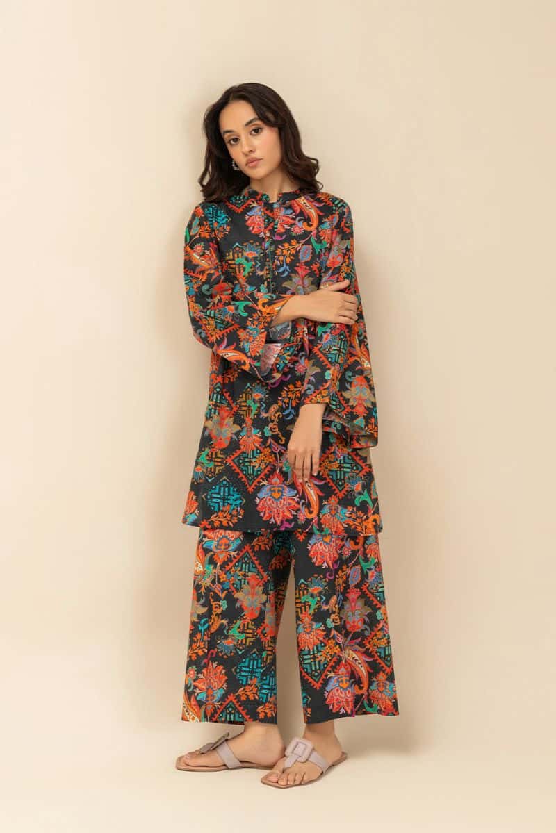 2 PIECE PRINTED DORIA LAWN SUIT (PRET)