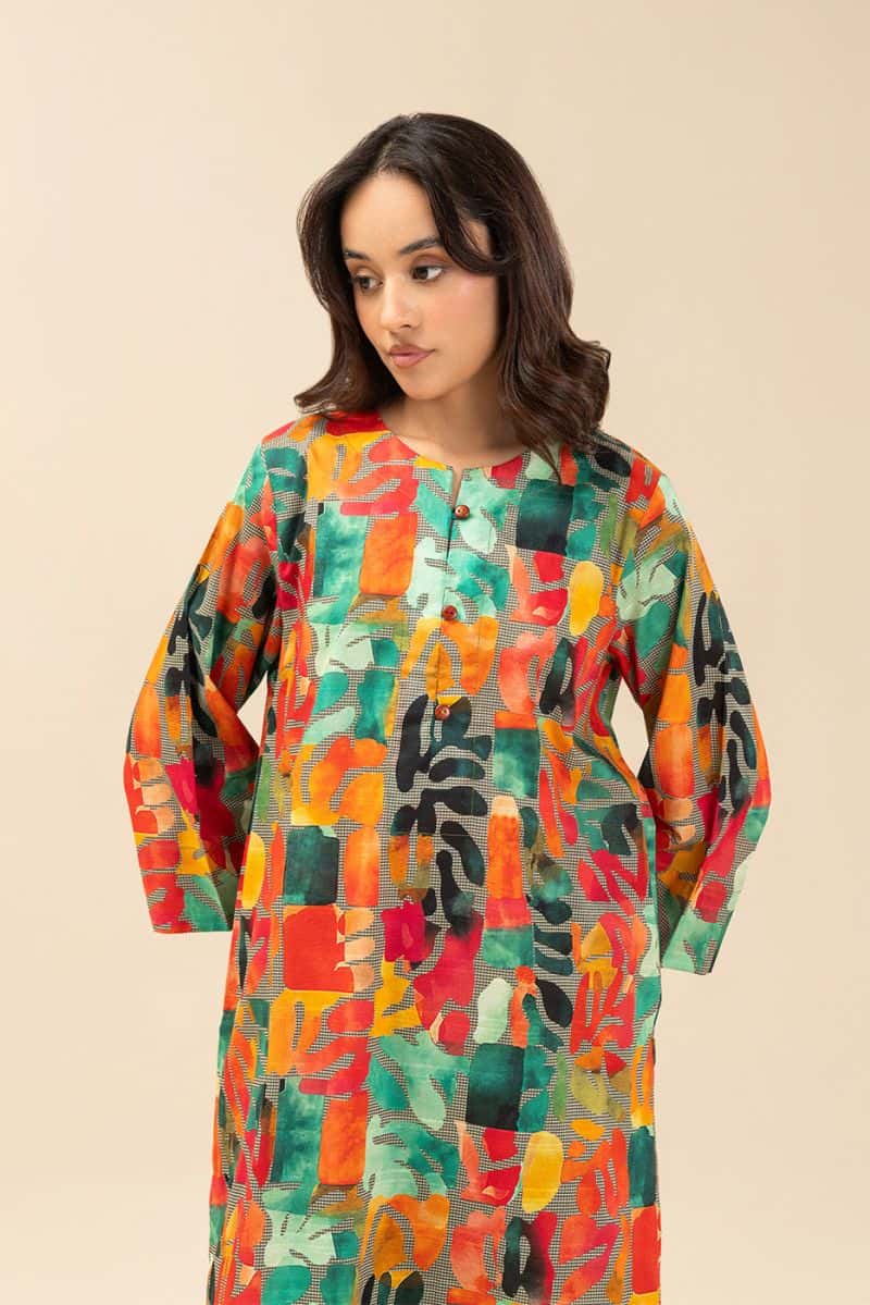 2 PIECE PRINTED DORIA LAWN SUIT (PRET)
