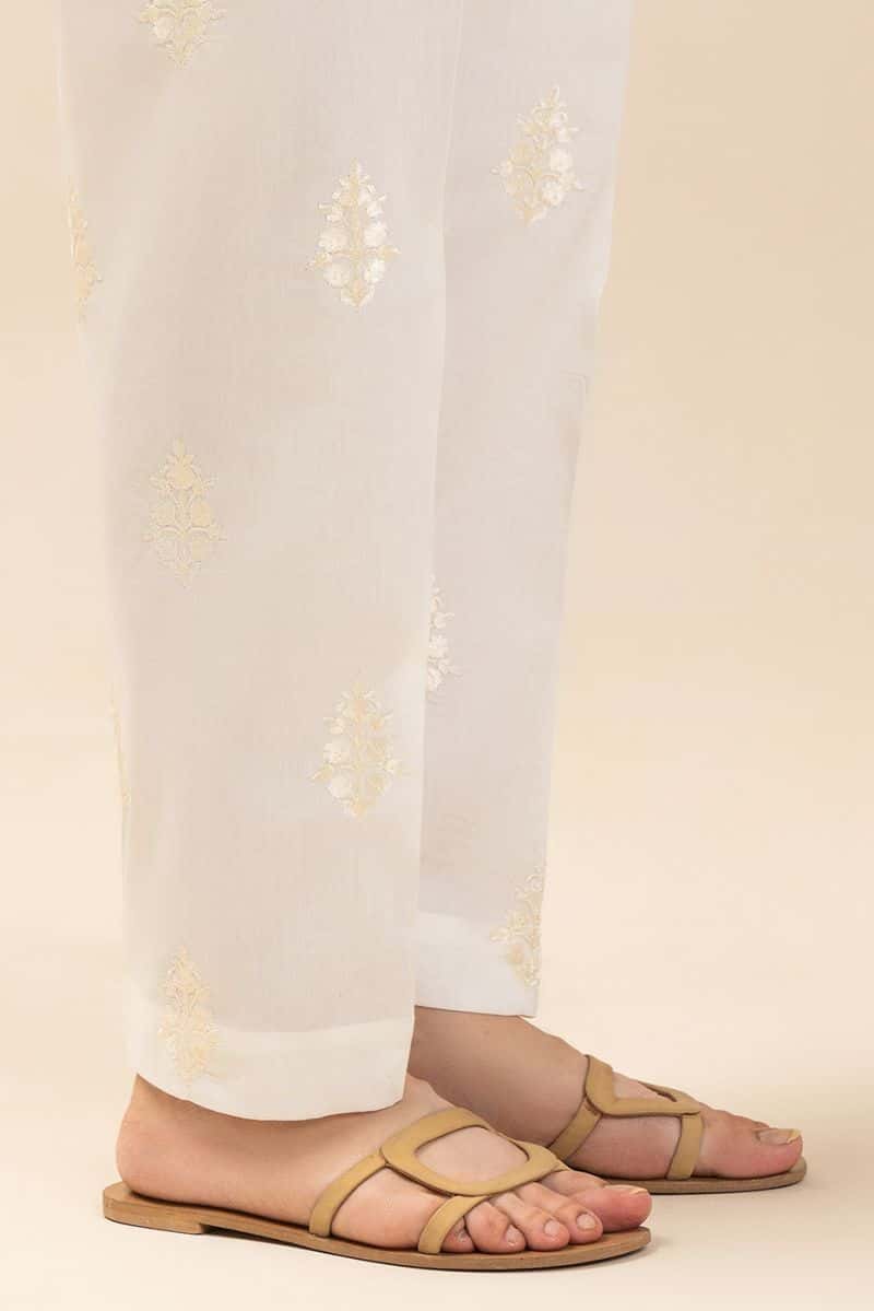 EMBROIDERED PANTS - alternate view