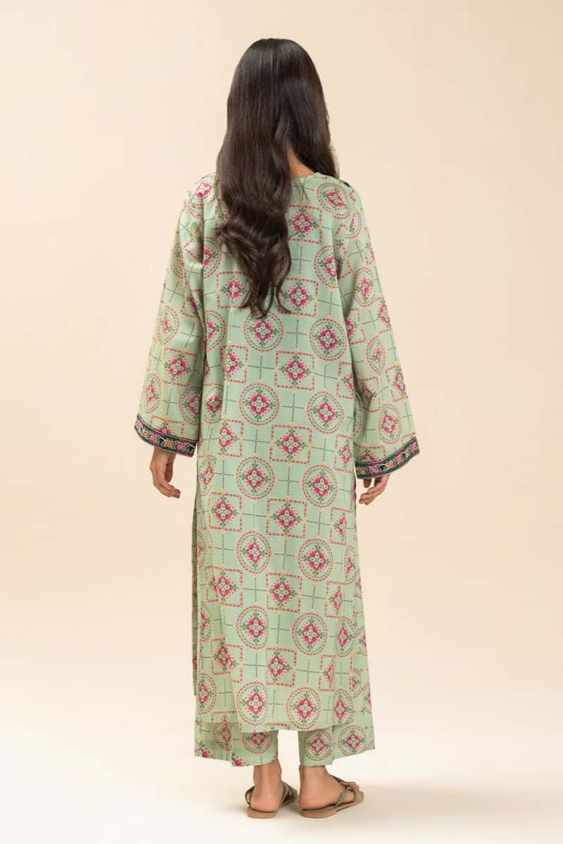 PRINTED LAWN SHIRT (PRET) - alternate view