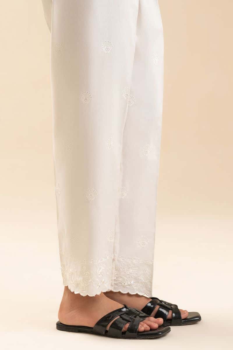 EMBROIDERED PANTS