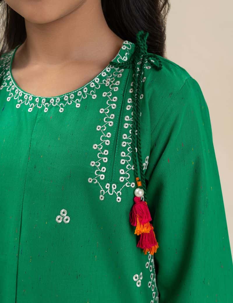 2 PIECE EMBROIDERED SUIT - alternate view