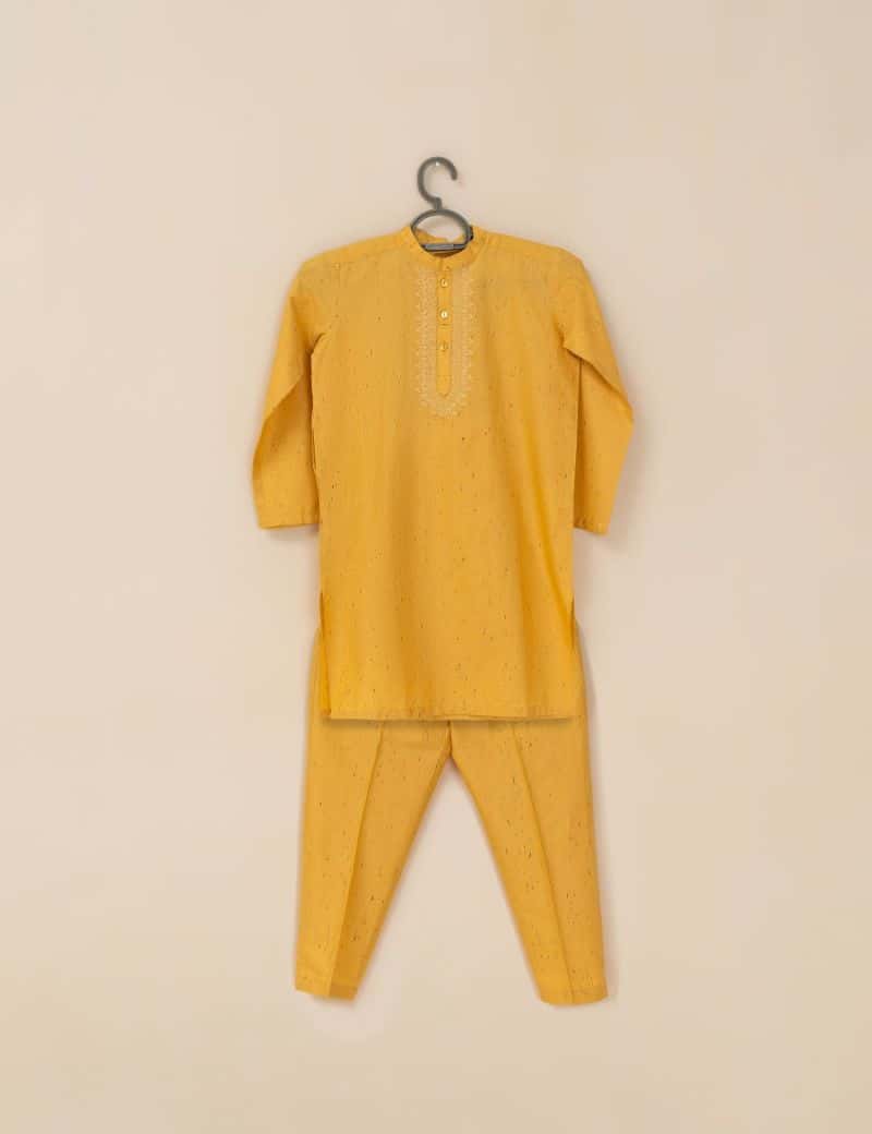 2 PIECE EMBROIDERED SUIT