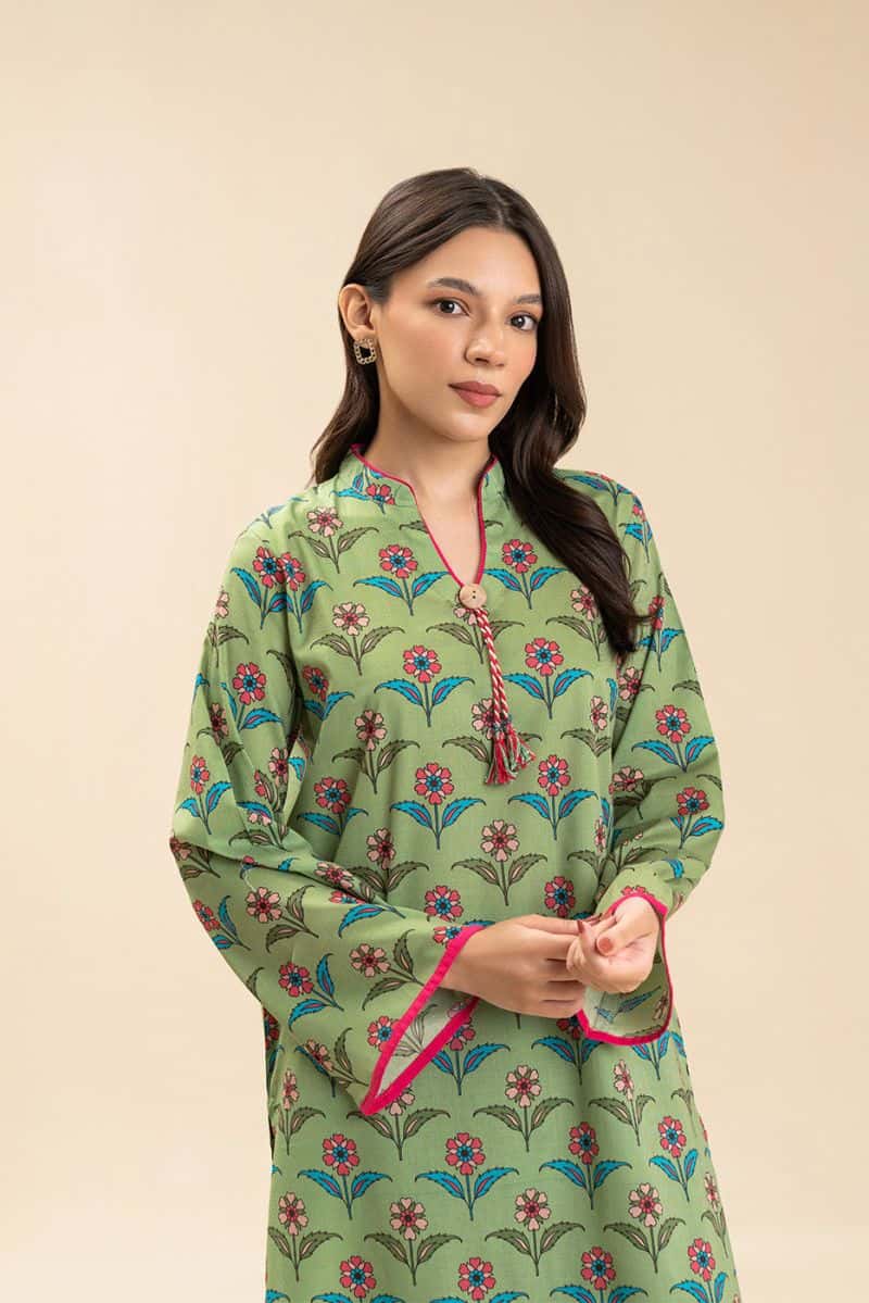 2 PIECE PRINTED LAWN SUIT (PRET) - alternate view
