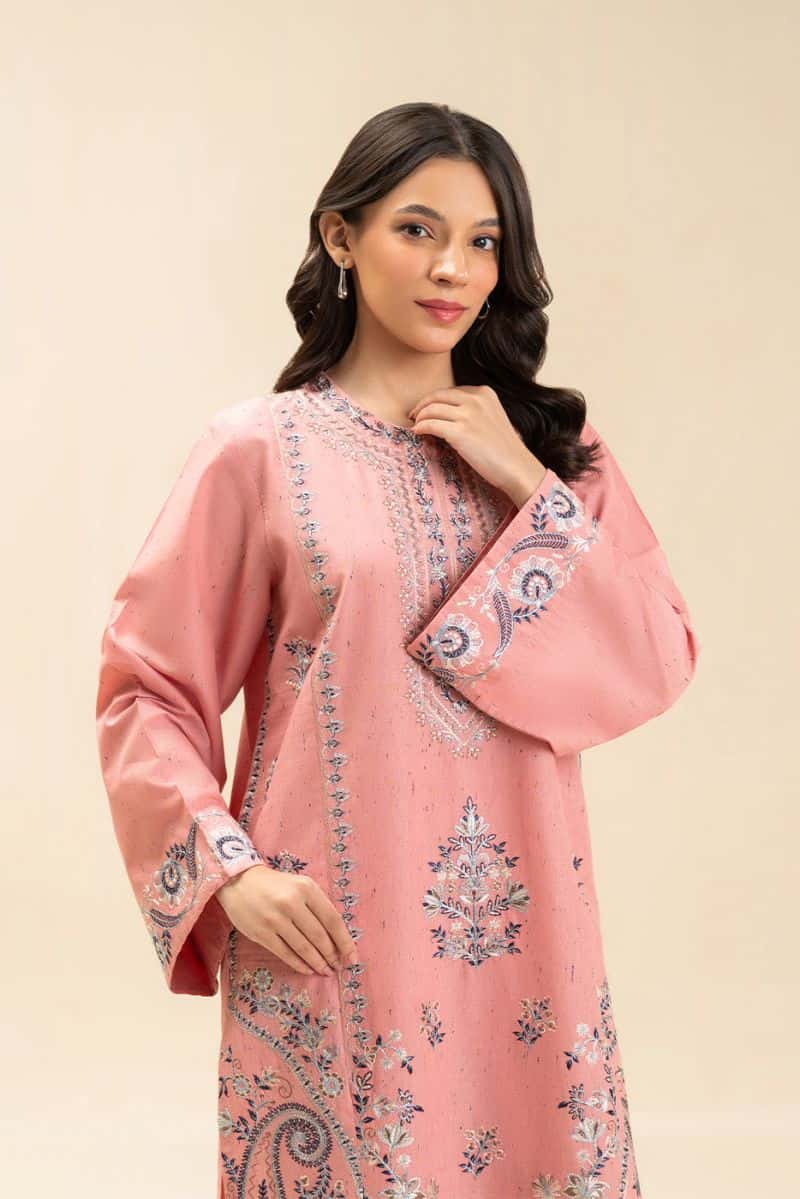 2 PIECE EMBROIDERED MULTI NEPS SUIT (PRET)