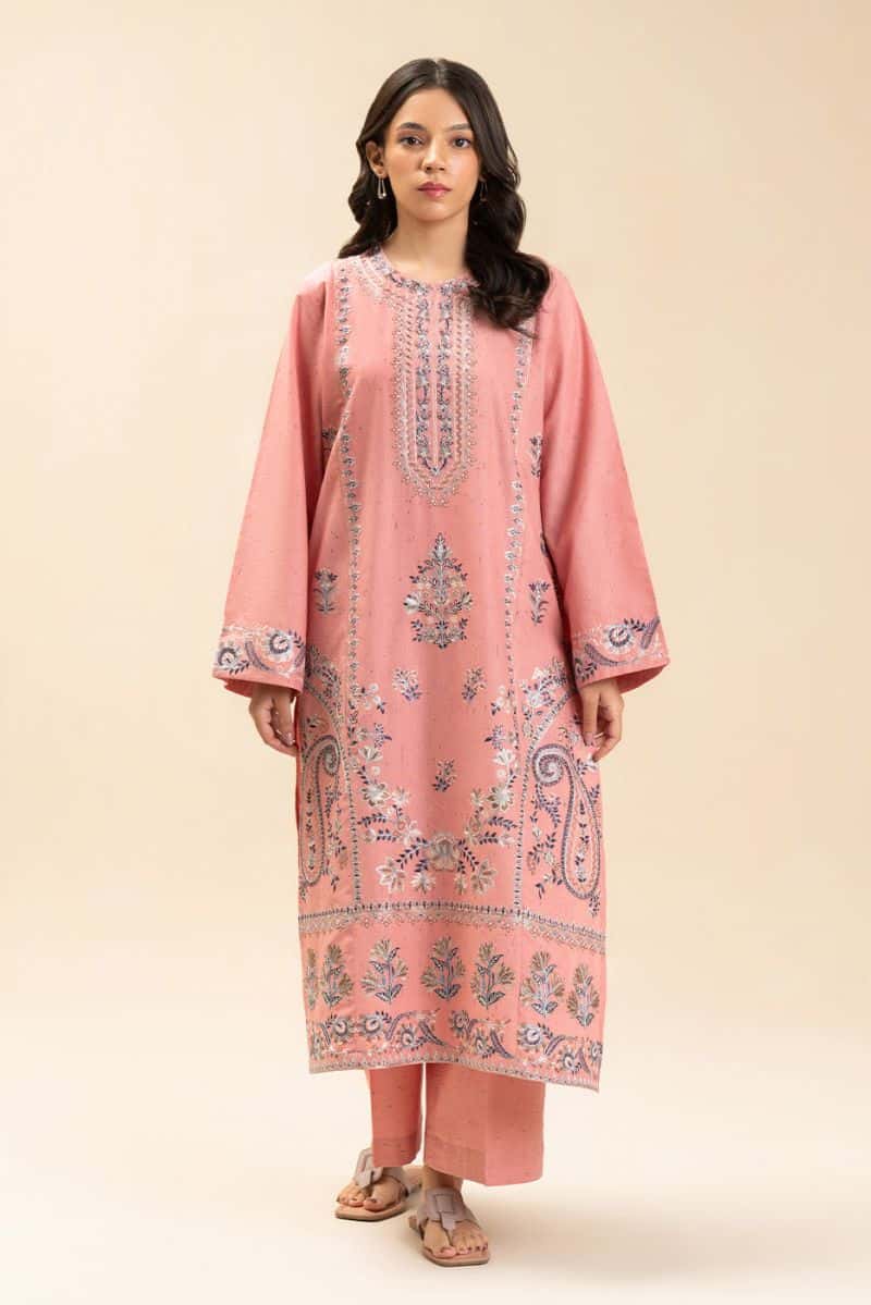 2 PIECE EMBROIDERED MULTI NEPS SUIT (PRET) - alternate view