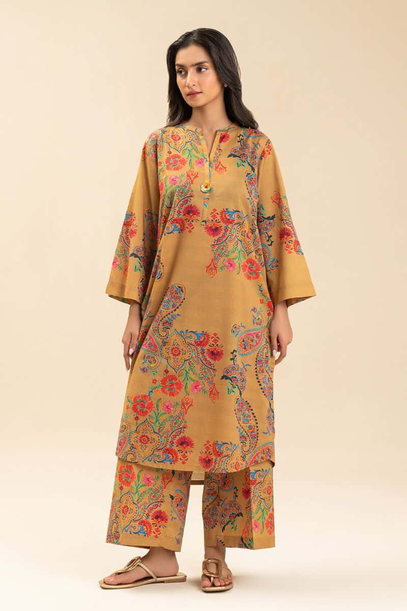 2 PIECE PRINTED DORIA LAWN SUIT (PRET) - alternate view