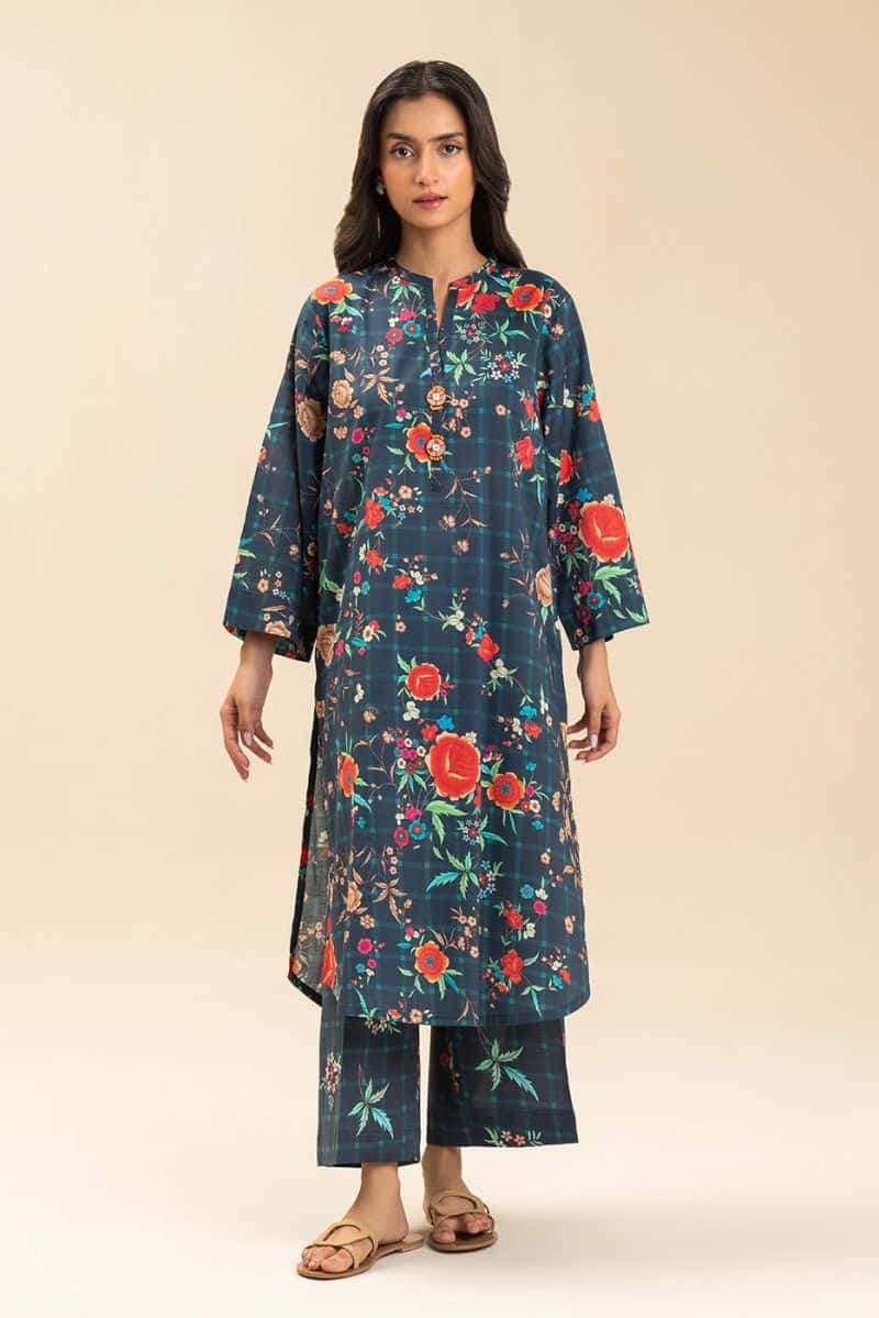 2 PIECE EMBROIDERED LAWN SUIT (PRET) - alternate view