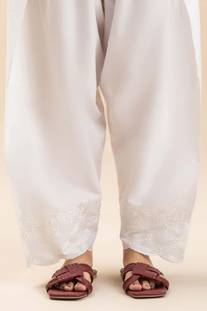 EMBROIDERED SHALWAR - alternate view