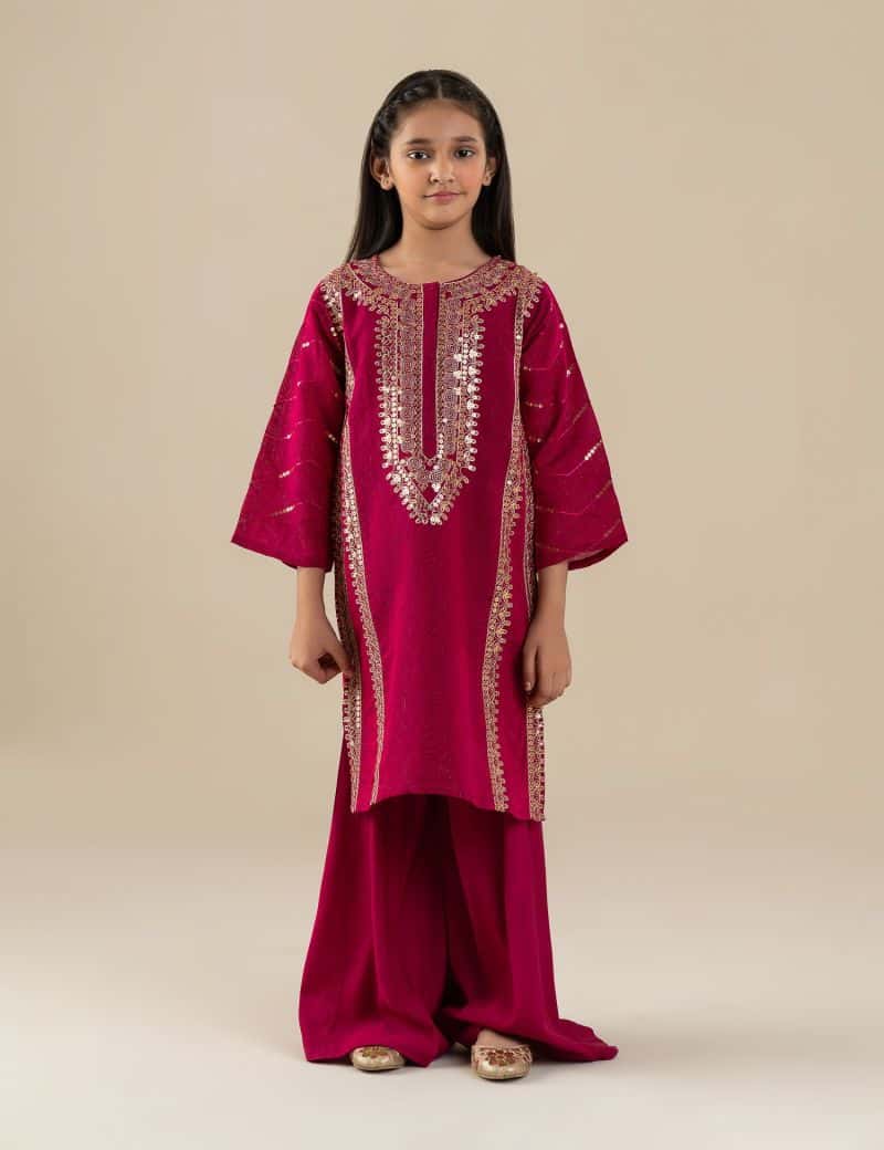 2 PIECE ETHNIC EMBROIDERED SUIT