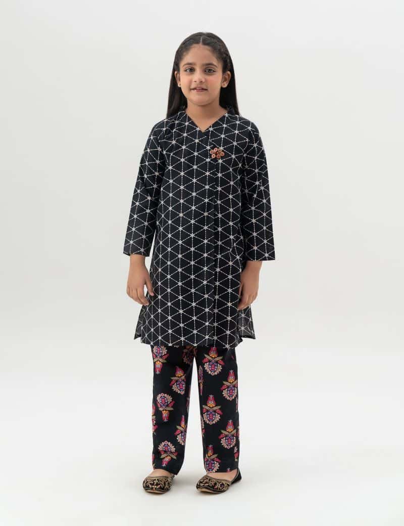 2 Piece Vibrant Printed Suit