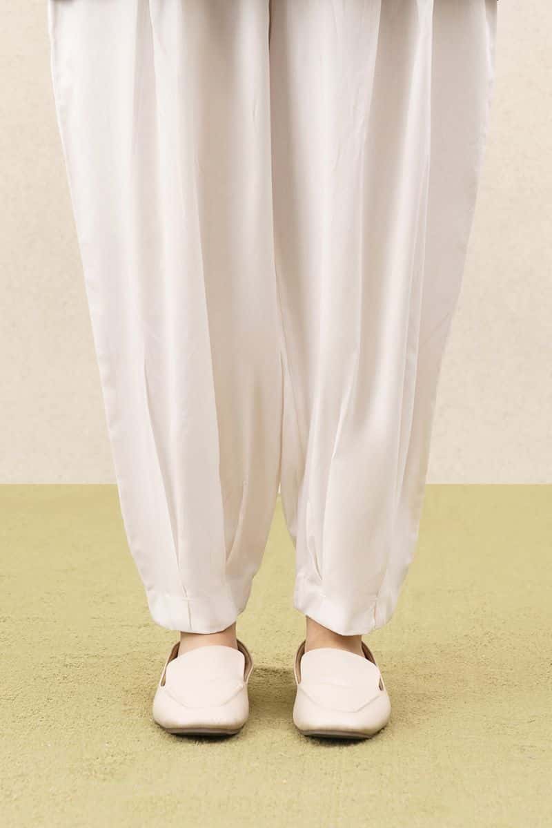 Pleated Pants
