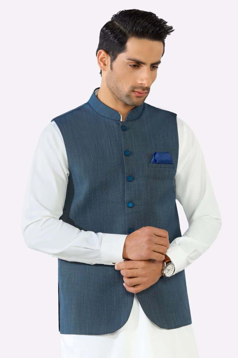 Dark Blue Waistcoat
