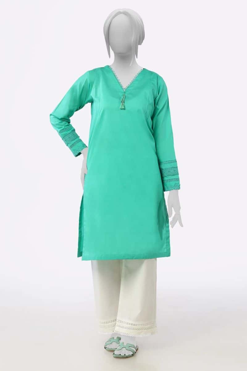 Green Stylised Kurti