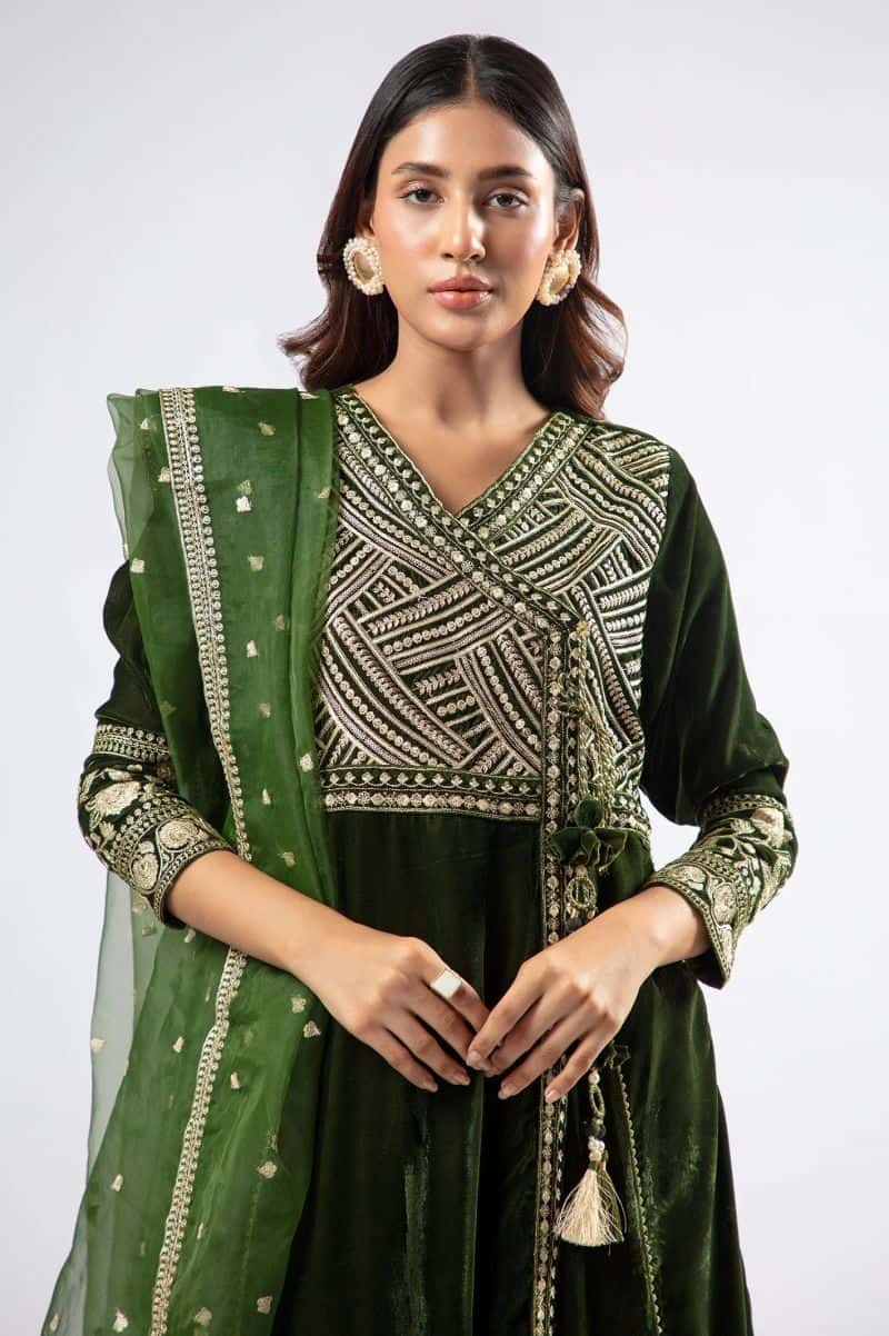 Embroidered 3PC - alternate view