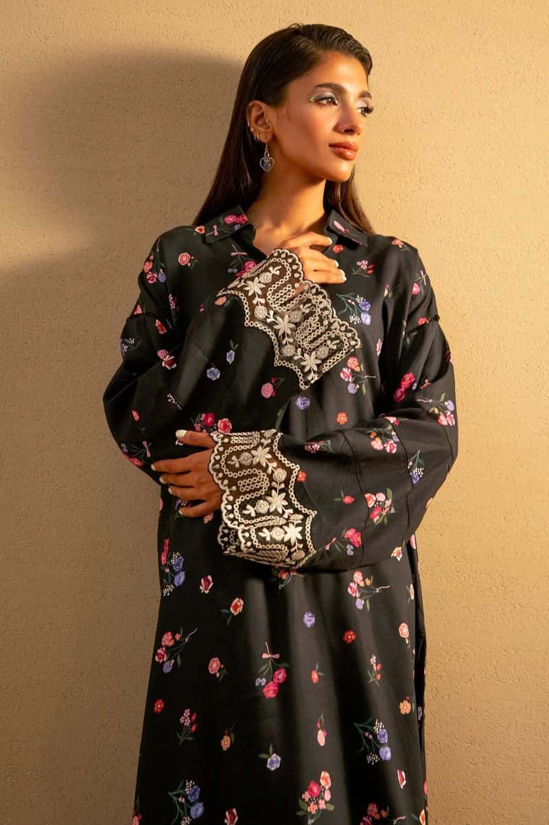 Embroidered Unstitched 2PC - alternate view