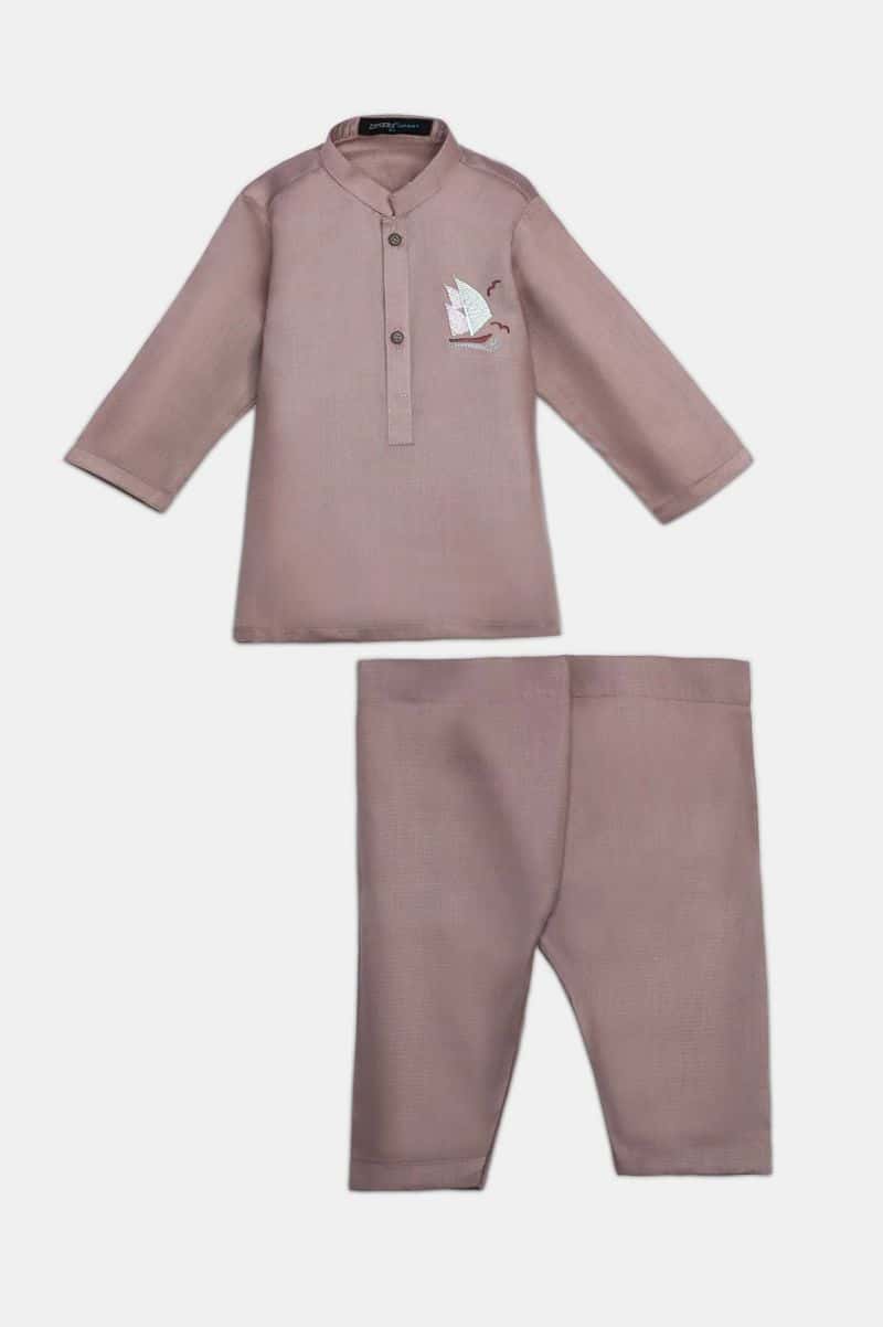 Light Purple Infant Kurta Shalwar