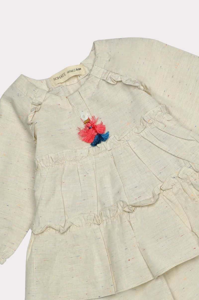 Ivory Stylised Infant 2PC - alternate view