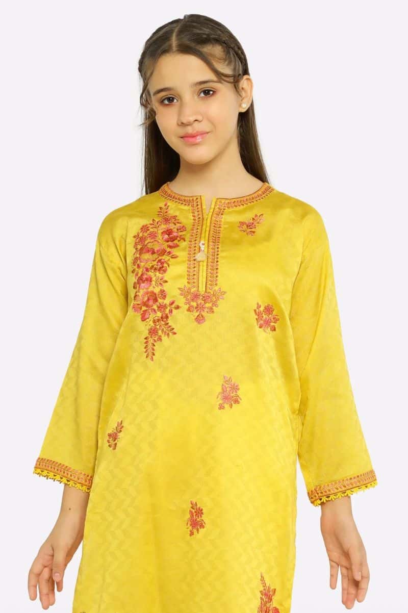 Embroidered Girls Kurti