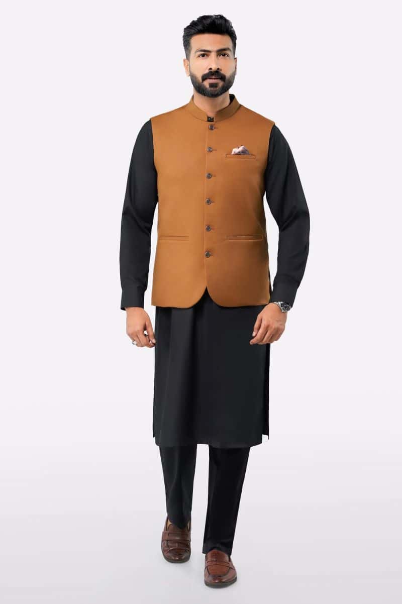 Mustard Waistcoat - alternate view