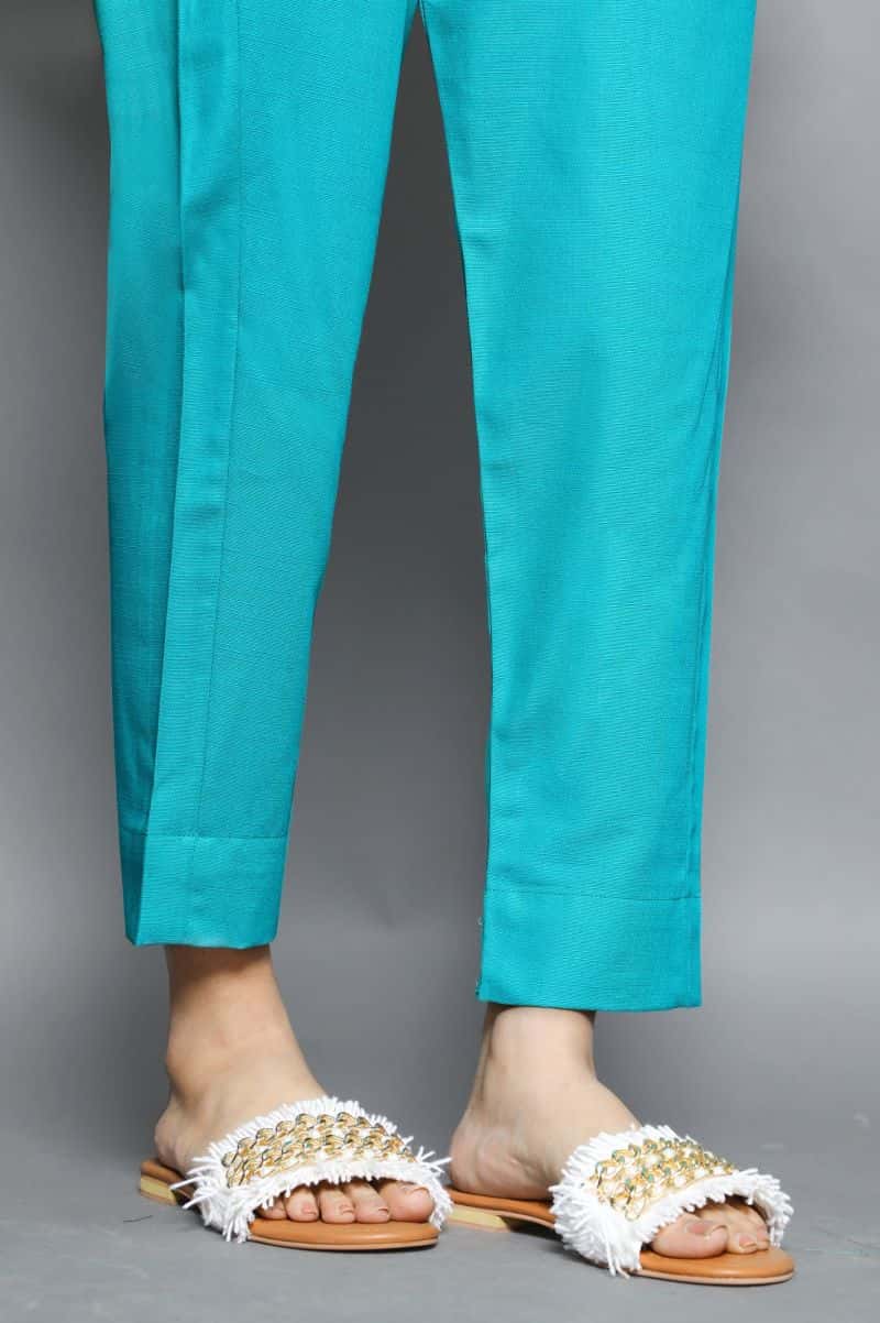 Sea Green Ladies Trouser - alternate view