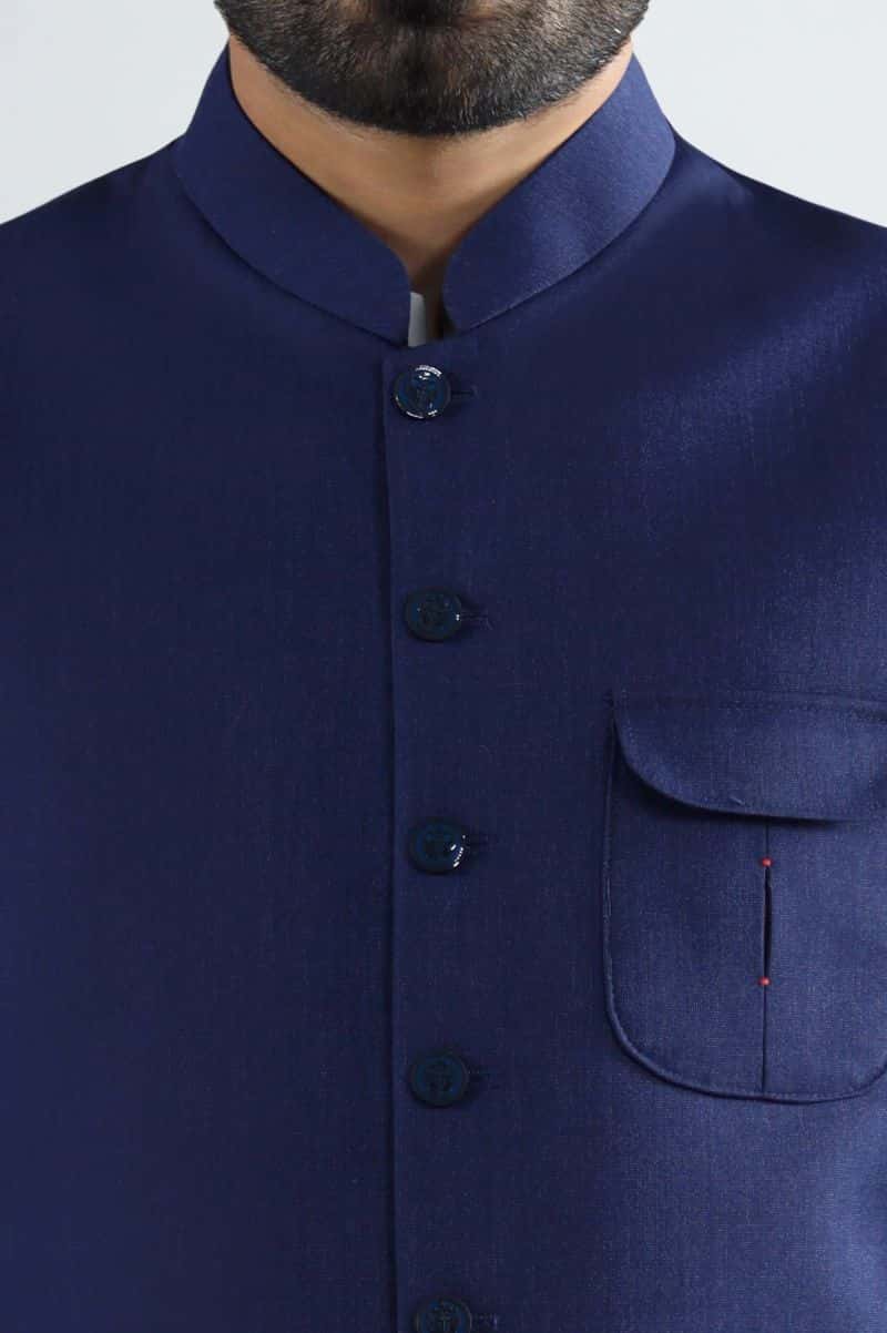 Dark Blue Waistcoat - alternate view