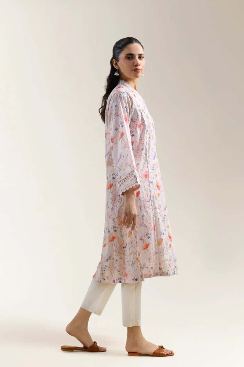 Women's Multi-Color Embroidered Kurti - alternate view