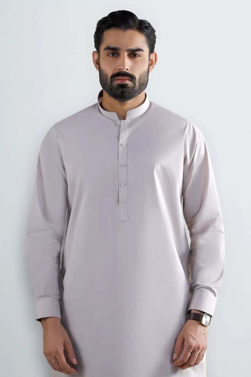 Peach Cotton Shalwar Kameez - alternate view