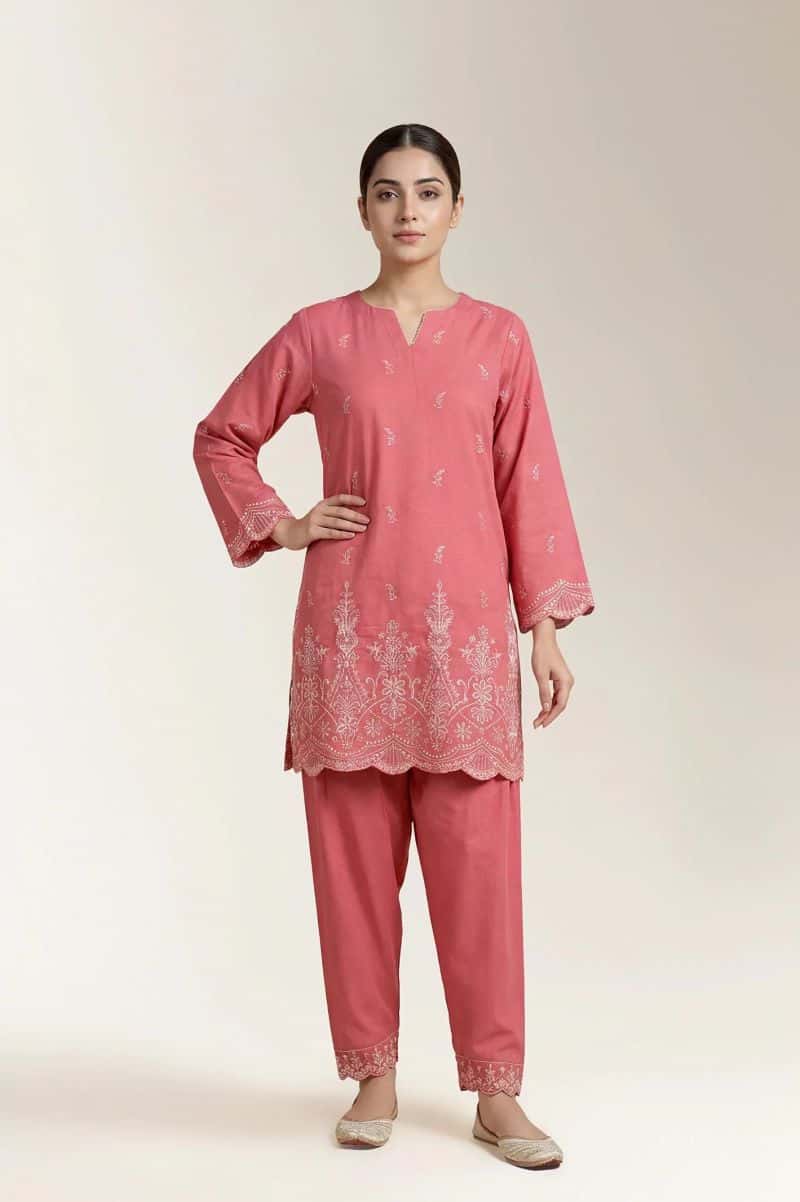 Embroidered 2PC