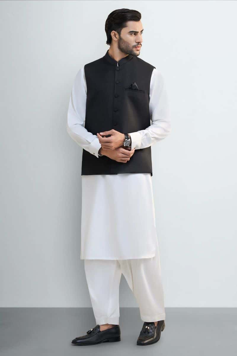 Charcoal Waistcoat - alternate view