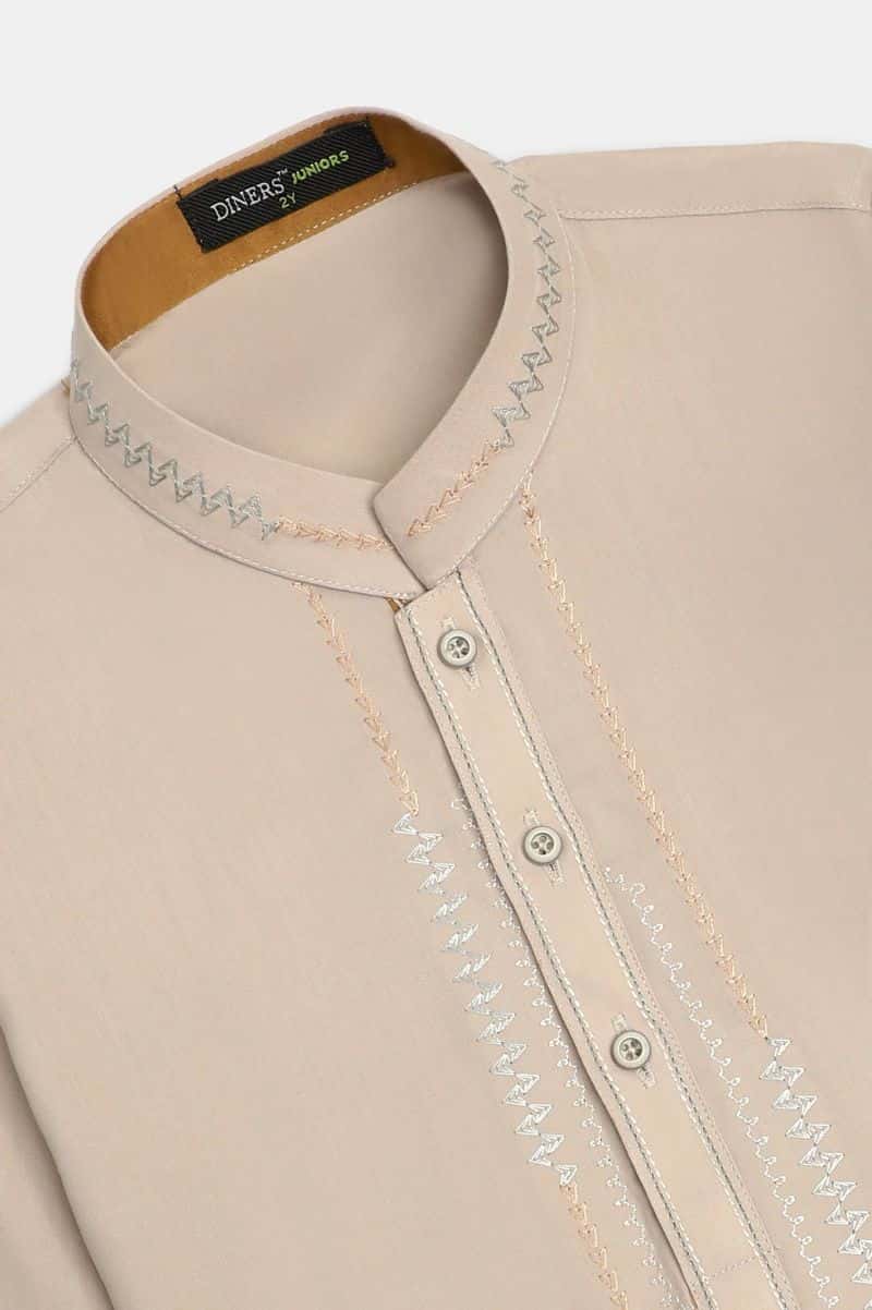 Tea Pink Boys Kameez Shalwar - alternate view