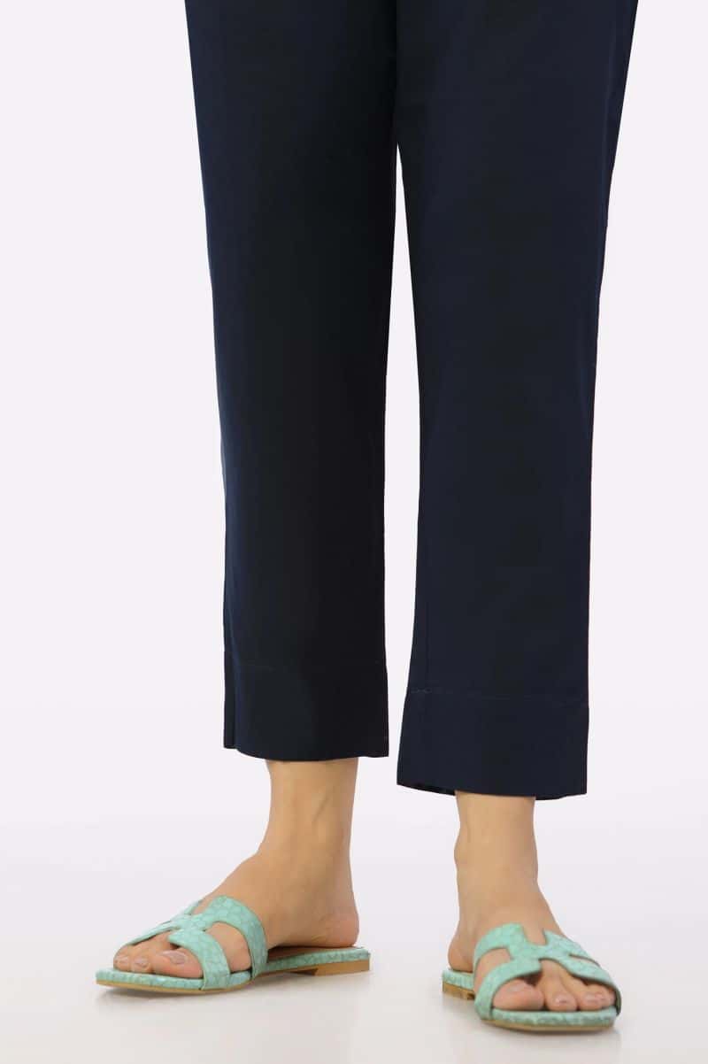 Navy Blue Plain Trouser