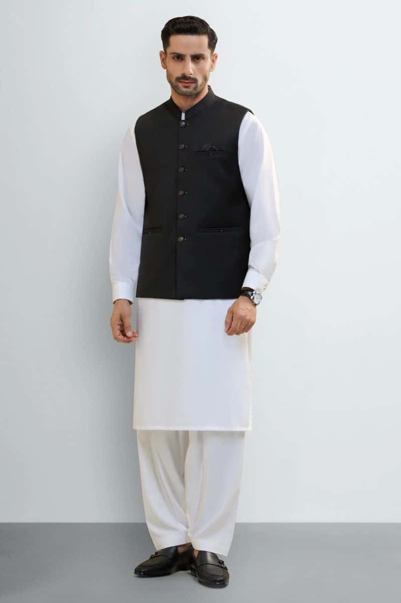Charcoal Waistcoat - alternate view