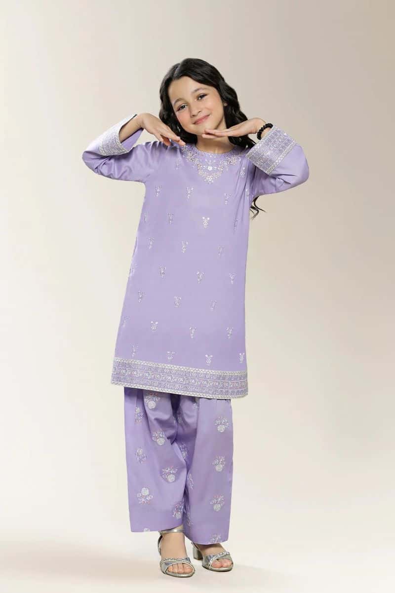 Embroidered Girls 2PC