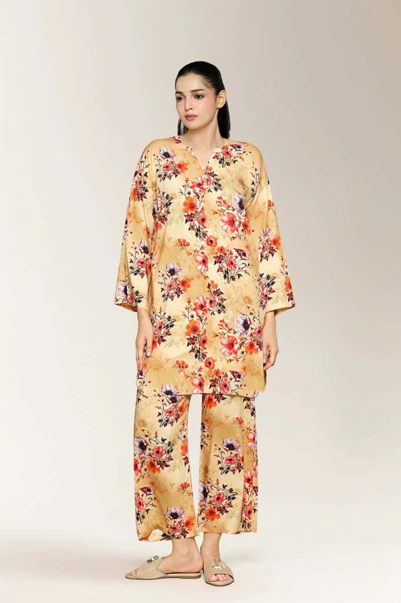 Printed Golden 2PC