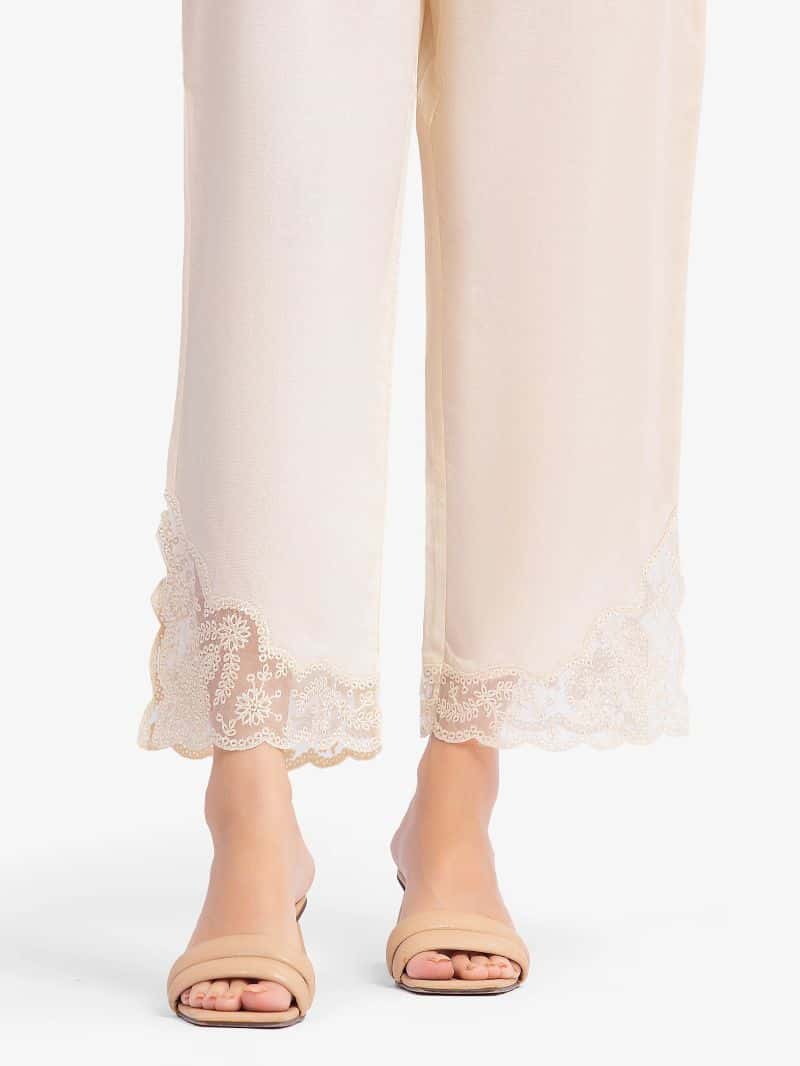 Embroidered Cambric Trouser - EWBE5-76601