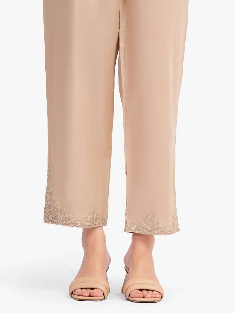 Embroidered Cambric Trouser - EWBE5-76596