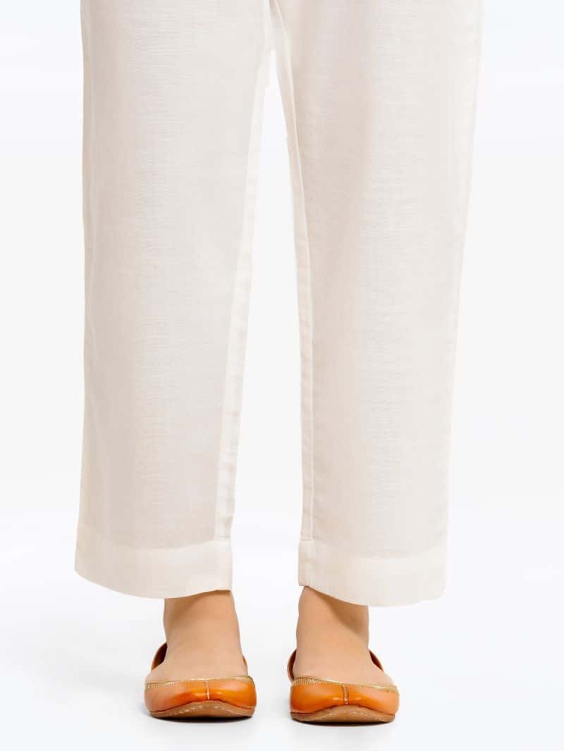 Dyed Khaddar Trouser - EWBS23-76526