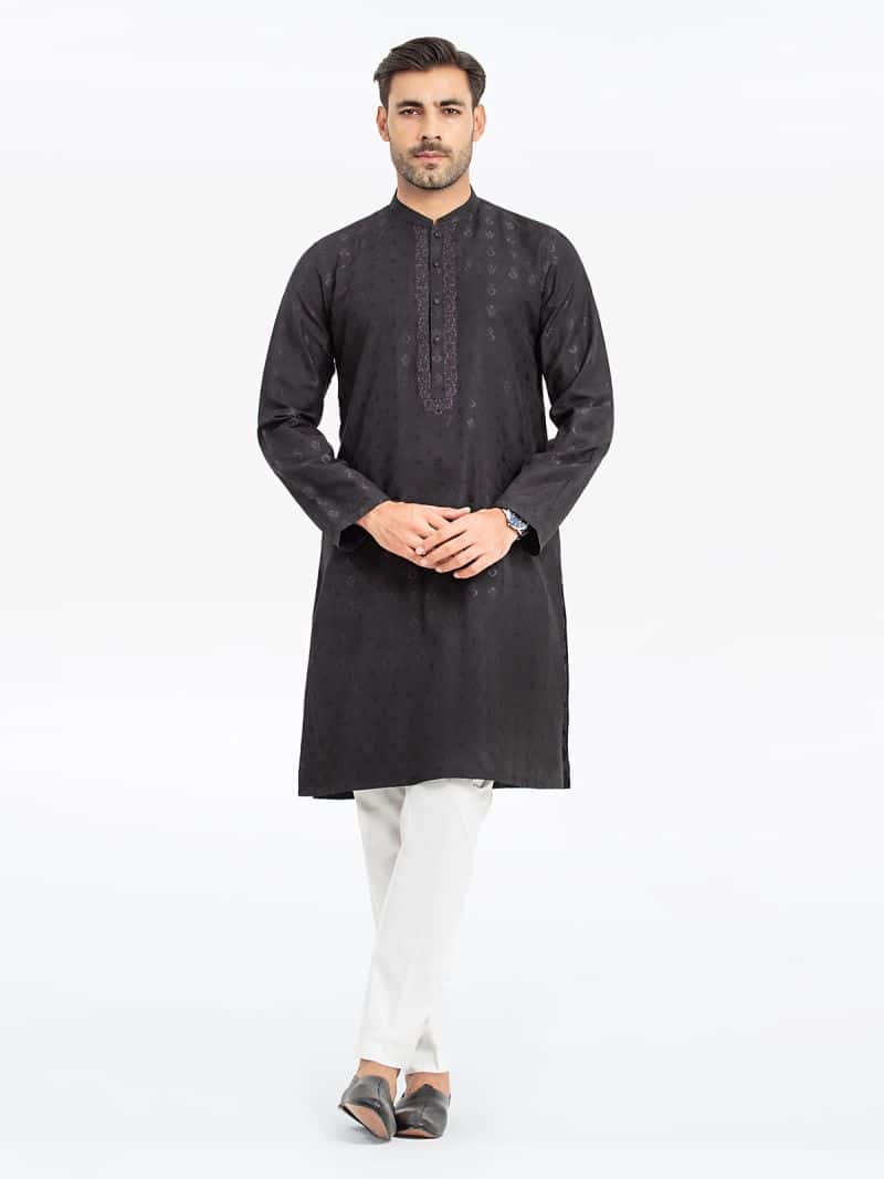 Embroidered Blended Kurta - EMTKC24-120