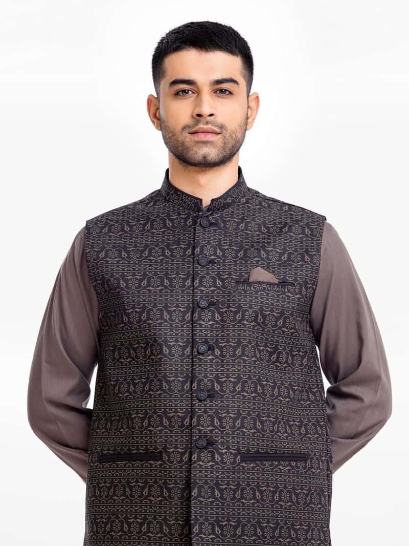 Cotton Waistcoat - EMTWC23-35846 - alternate view