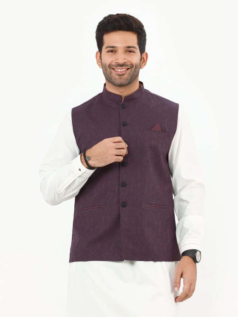 Cotton Waistcoat - EMTWC22-35787 - alternate view